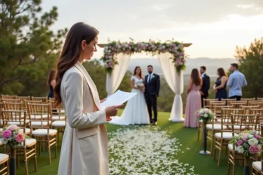 wedding planner coordinating perth ceremony and reception details